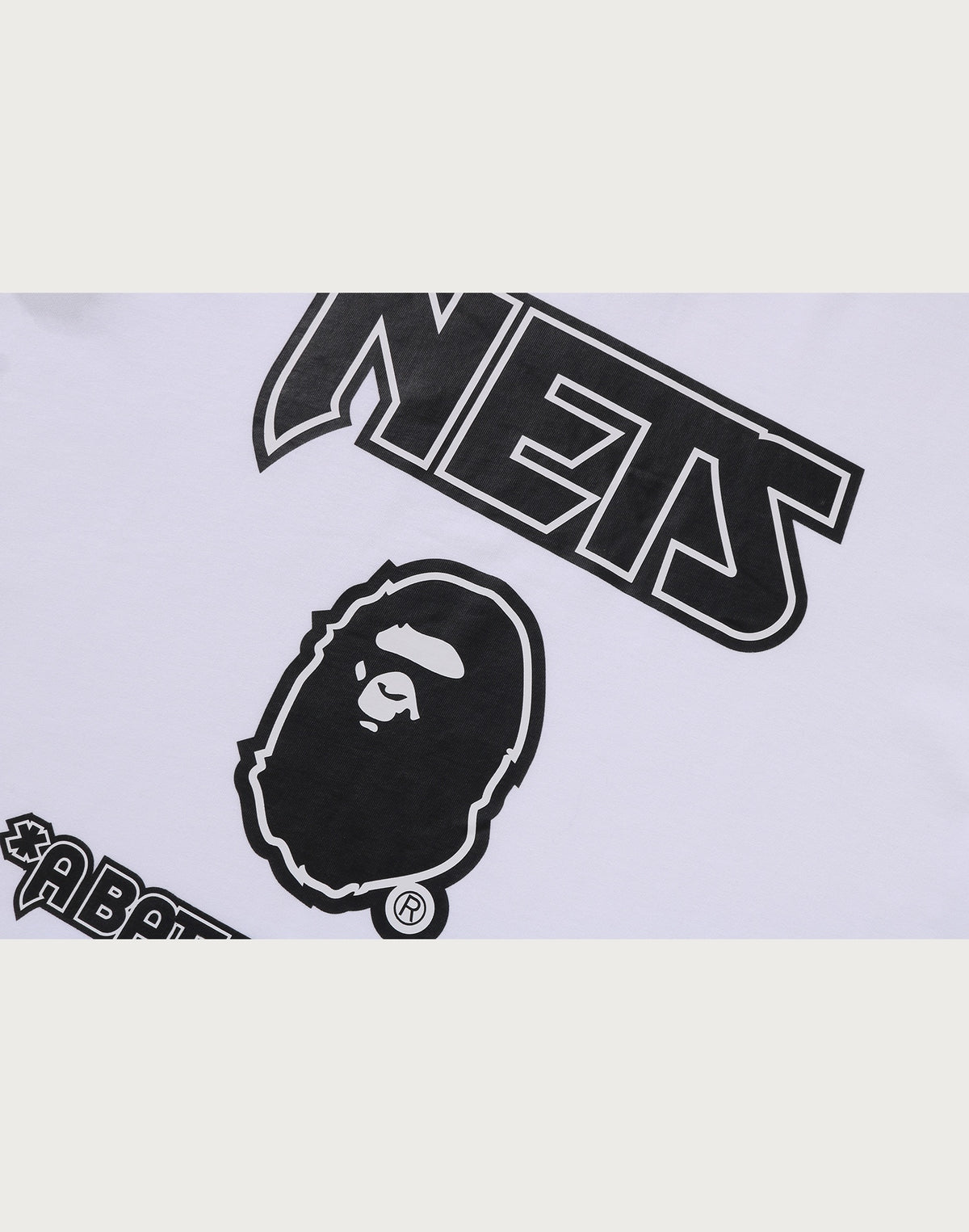 BAPE X M&N NBA - NEW JERSEY NETS TEE MENS