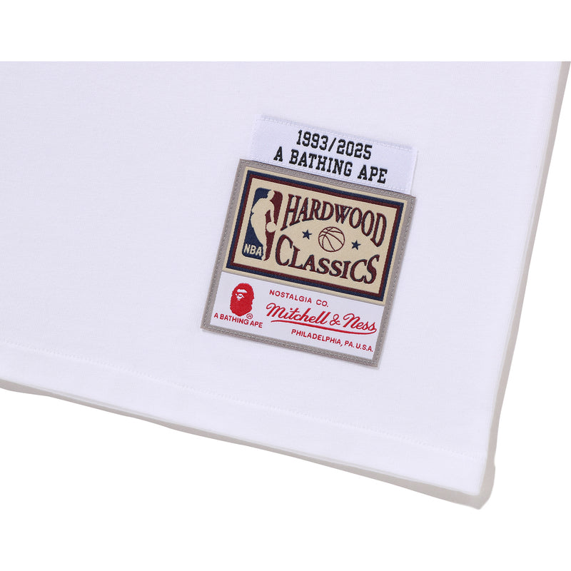 BAPE X M&N NBA - NEW JERSEY NETS TEE MENS