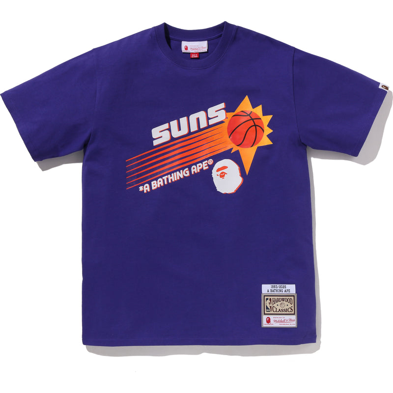 BAPE X M&N NBA - PHOENIX SUNS TEE MENS