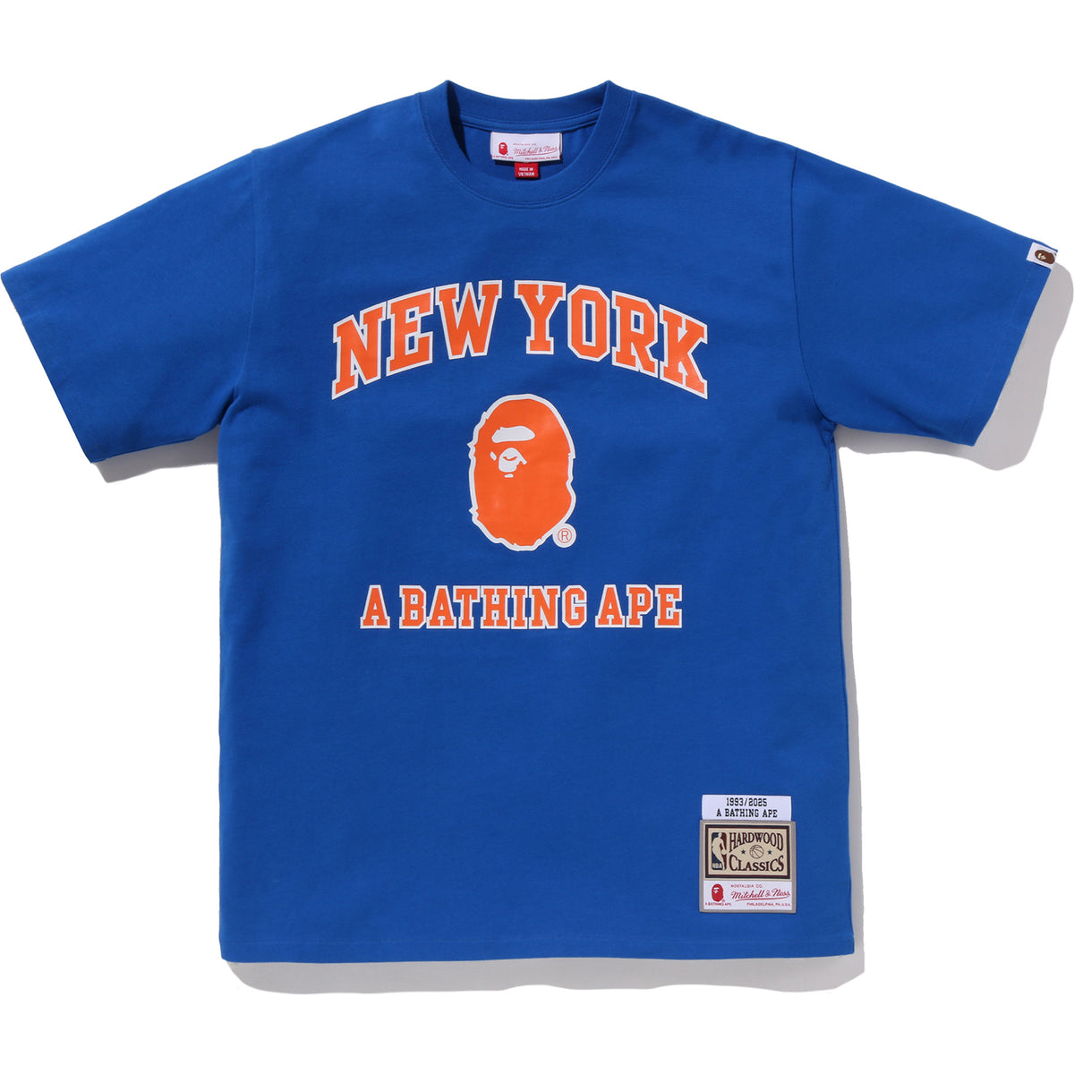 BAPE X M&N NBA - NEW YORK KNICKS TEE MENS