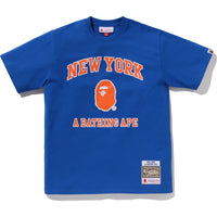 BAPE X M&N NBA - NEW YORK KNICKS TEE MENS