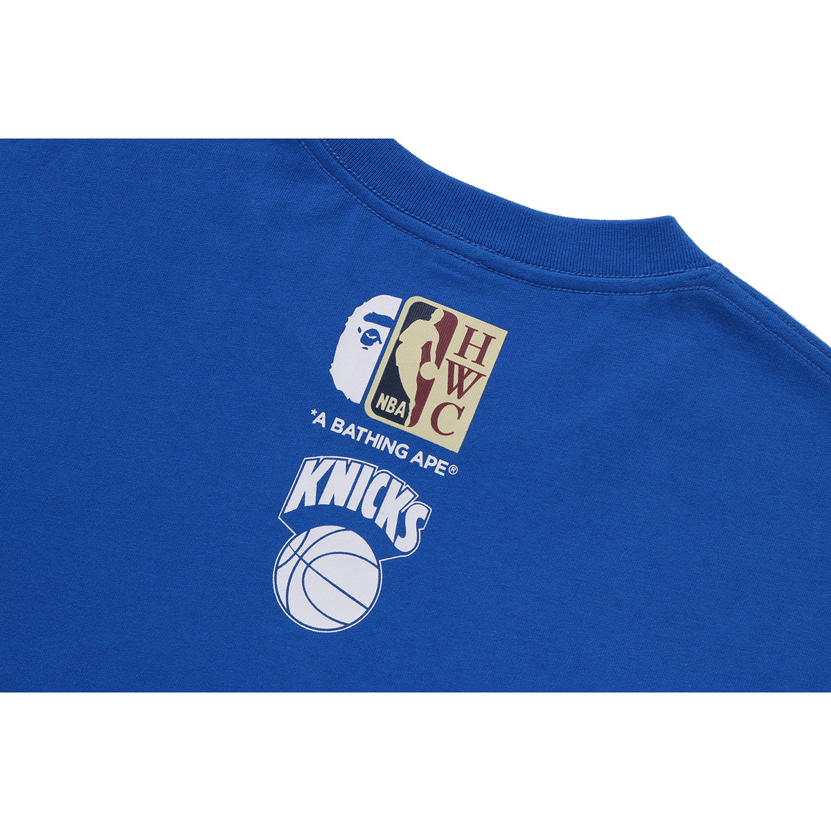 BAPE X M&N NBA - NEW YORK KNICKS TEE MENS