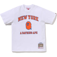 BAPE X M&N NBA - NEW YORK KNICKS TEE MENS
