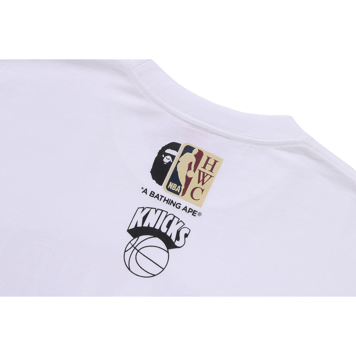 BAPE X M&N NBA - NEW YORK KNICKS TEE MENS