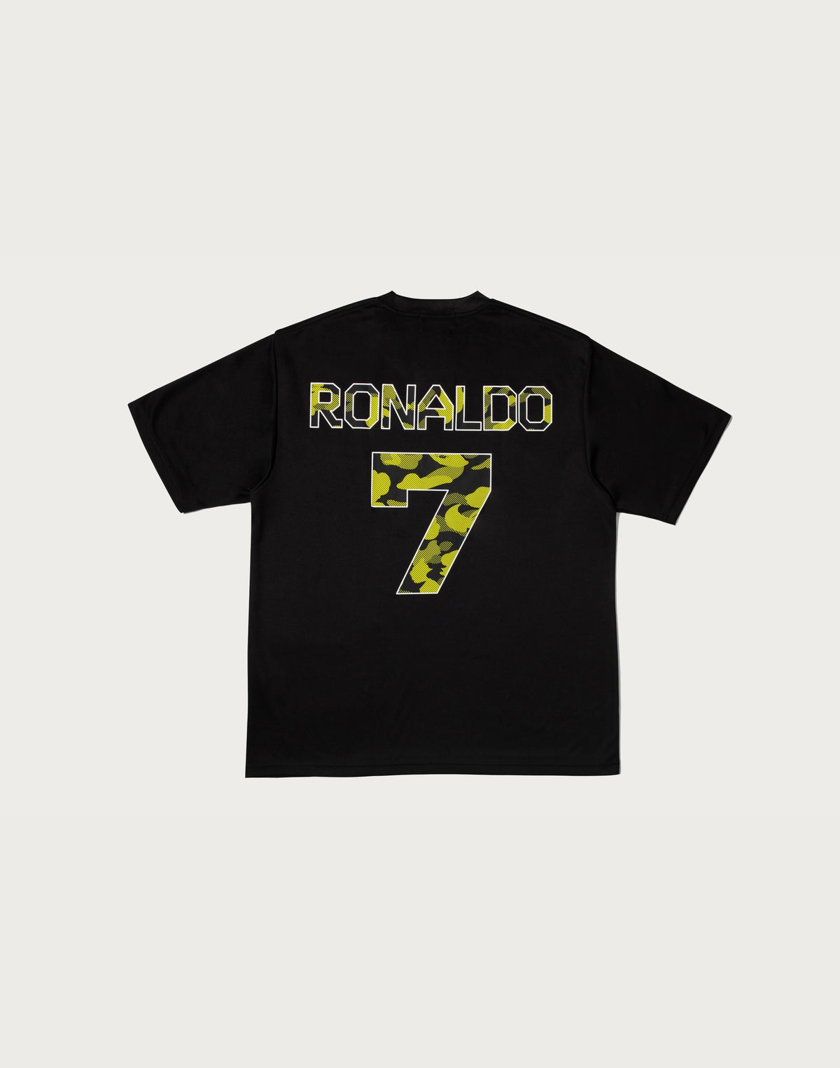 BAPE X CR7 LIFE MULTI LOGO POLY RELAXED FIT JERSEY MENS