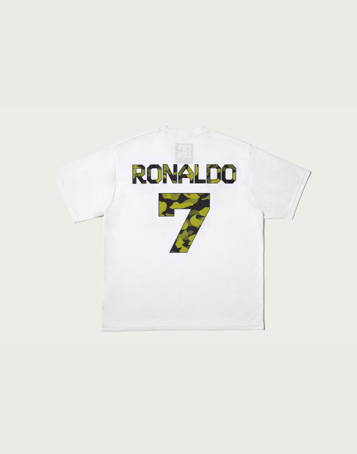 BAPE X CR7 LIFE MULTI LOGO POLY RELAXED FIT JERSEY MENS