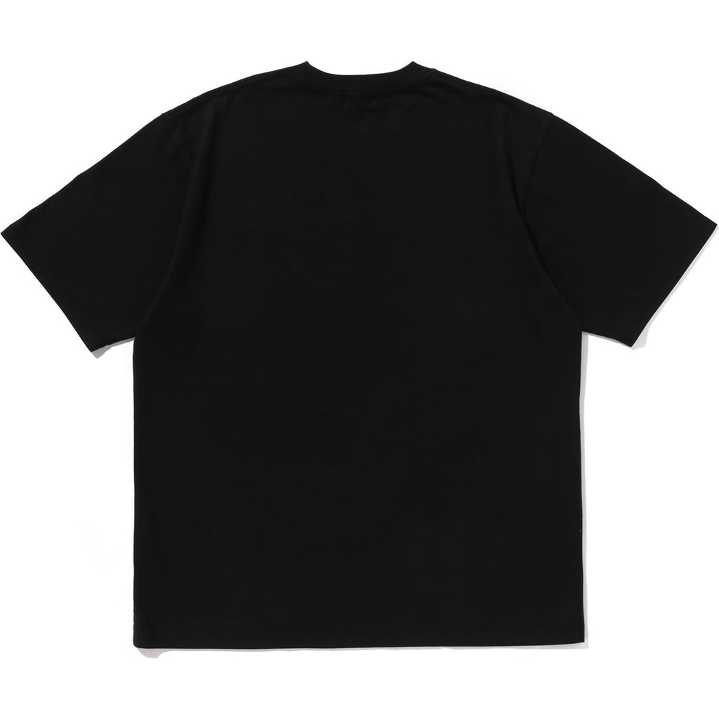 BLEACHED BIG APE HEAD RELAXED FIT TEE MENS