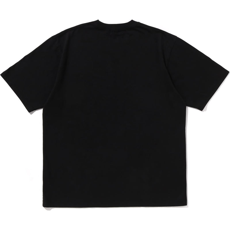 BLEACHED BIG APE HEAD RELAXED FIT TEE MENS