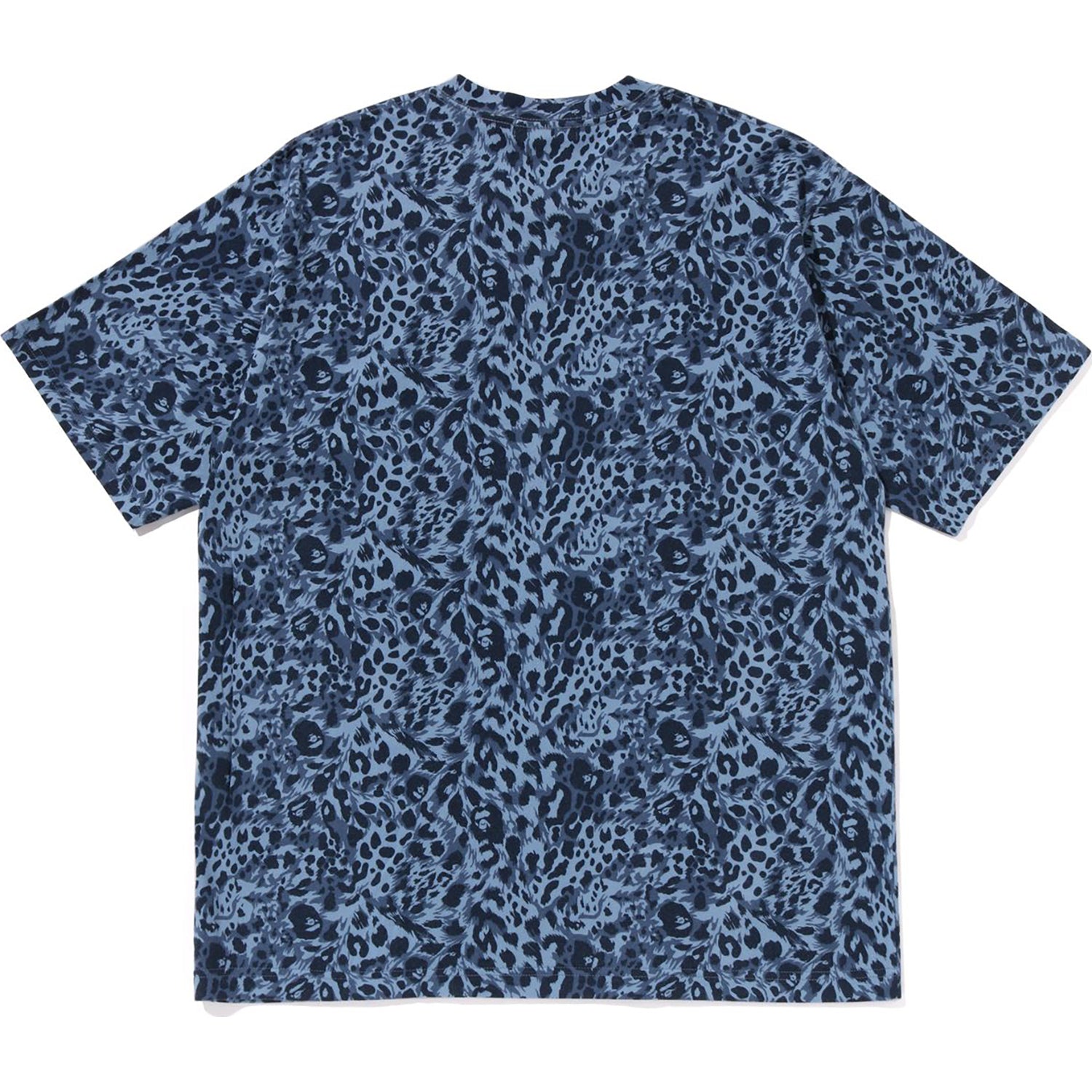 WILD LEOPARD PATTERN COLLEGE RELAXED FIT TEE MENS