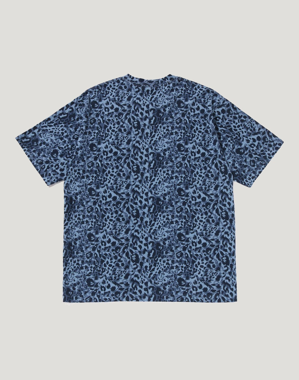 WILD LEOPARD PATTERN COLLEGE RELAXED FIT TEE MENS