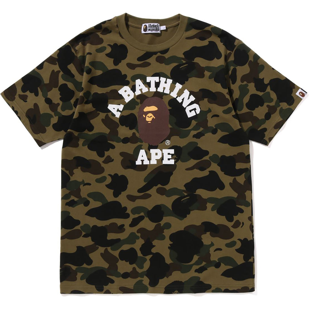 1ST CAMO COLLEGE TEE MENS