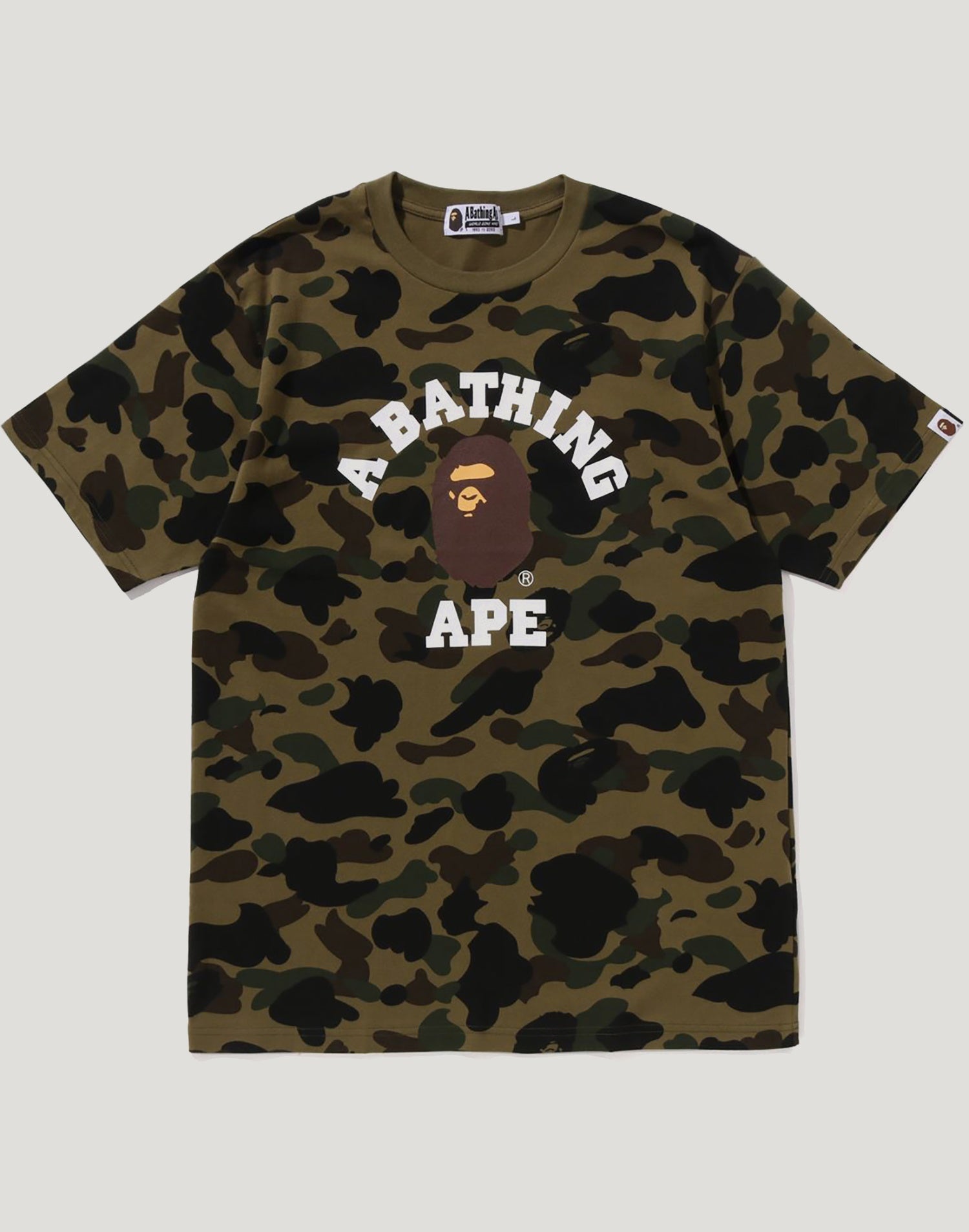 1ST CAMO COLLEGE TEE MENS
