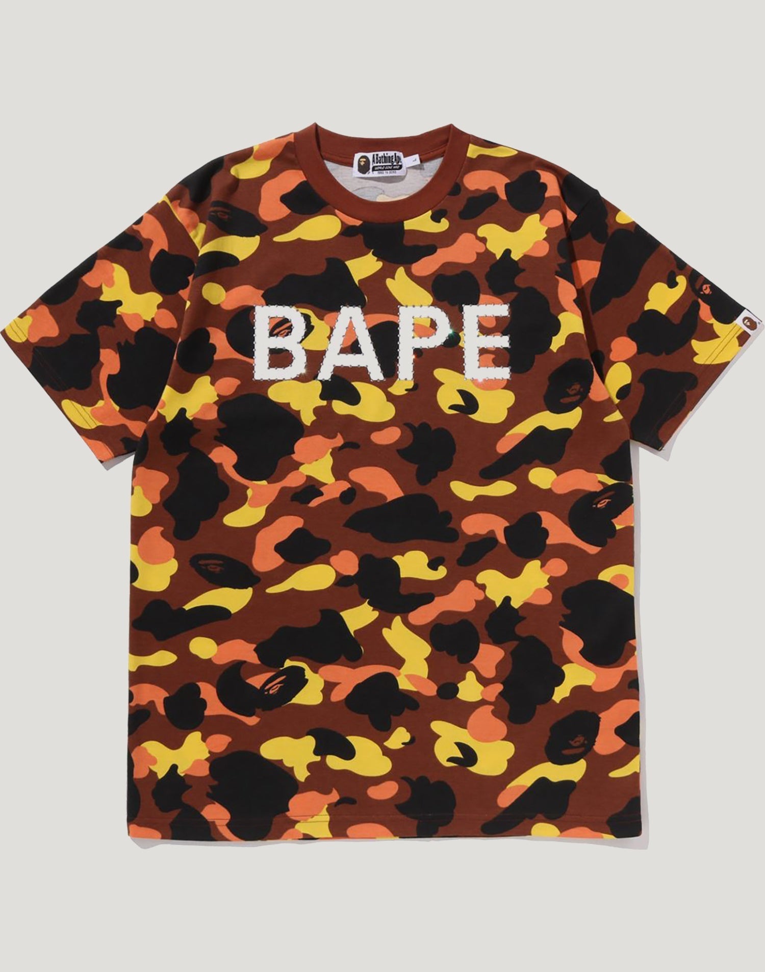 1ST CAMO BAPE RHINESTONE TEE MENS