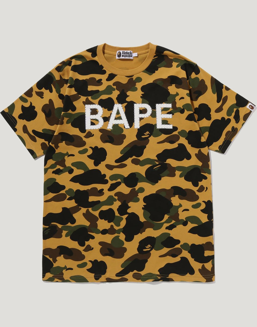 1ST CAMO BAPE RHINESTONE TEE MENS