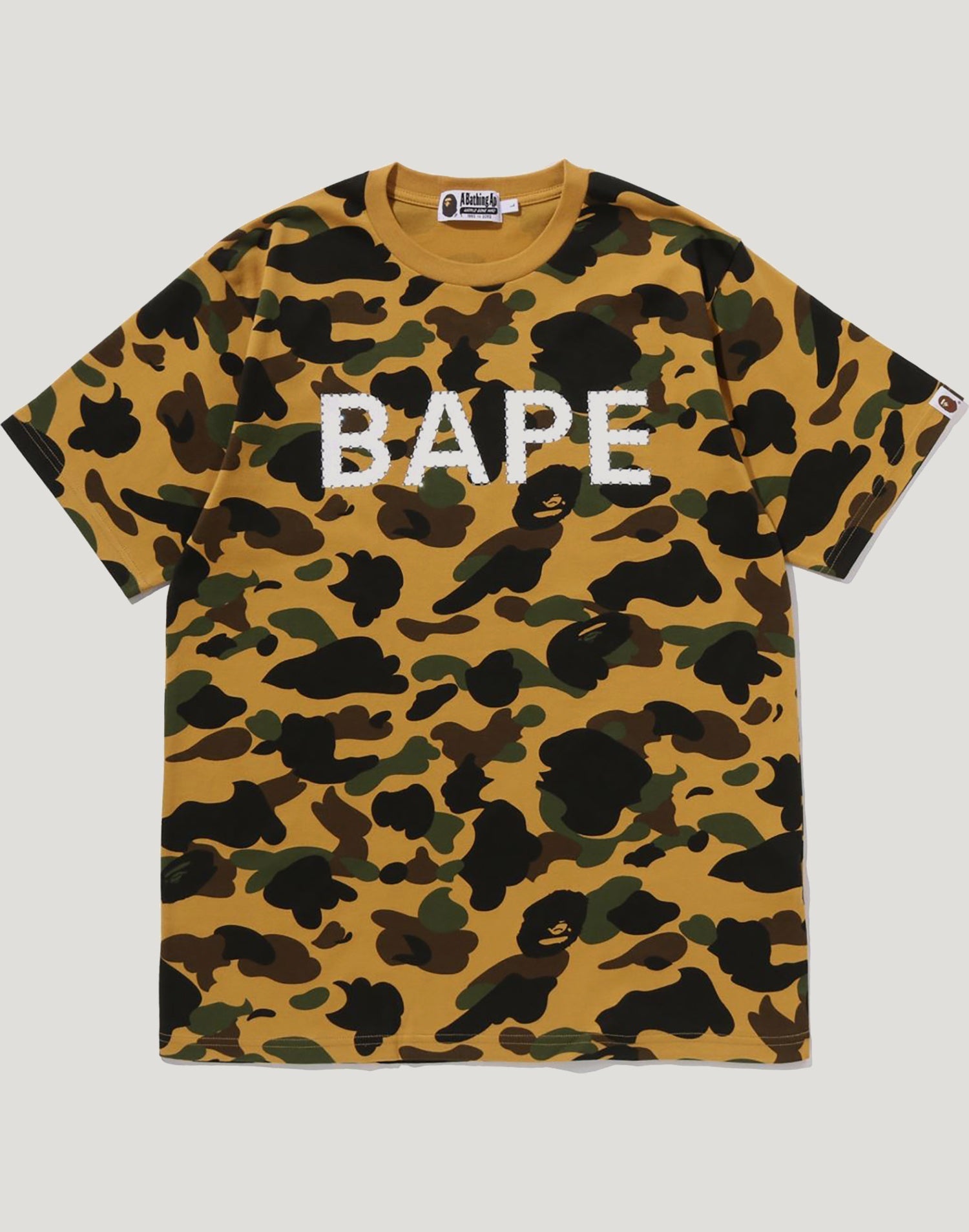 1ST CAMO BAPE RHINESTONE TEE MENS