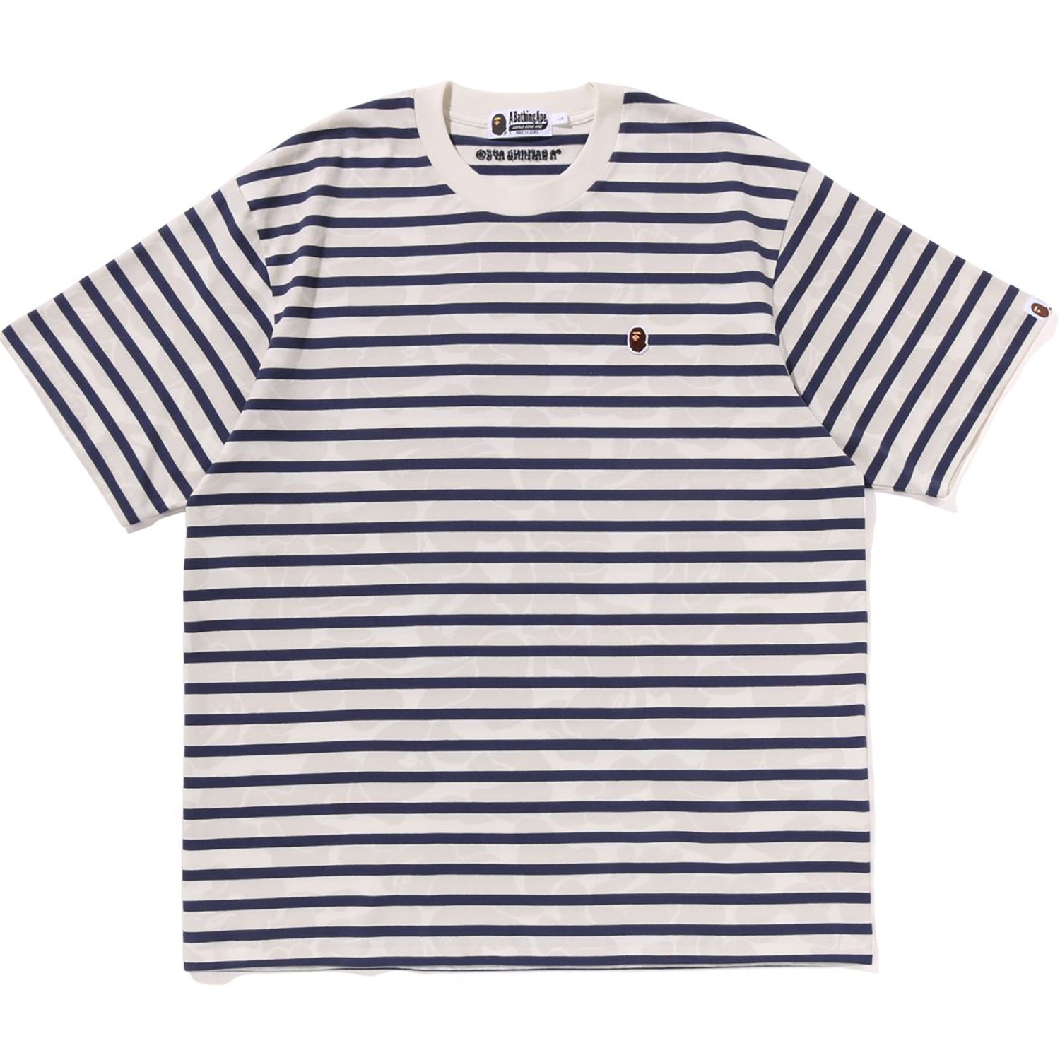 【A BATHING APE】SOLID CAMO STRIPE ONE POINT RELAXED FIT TEE SOLID CAMO STRIPE ONE POINT RELAXED FIT TEE MENS – us.bape.com