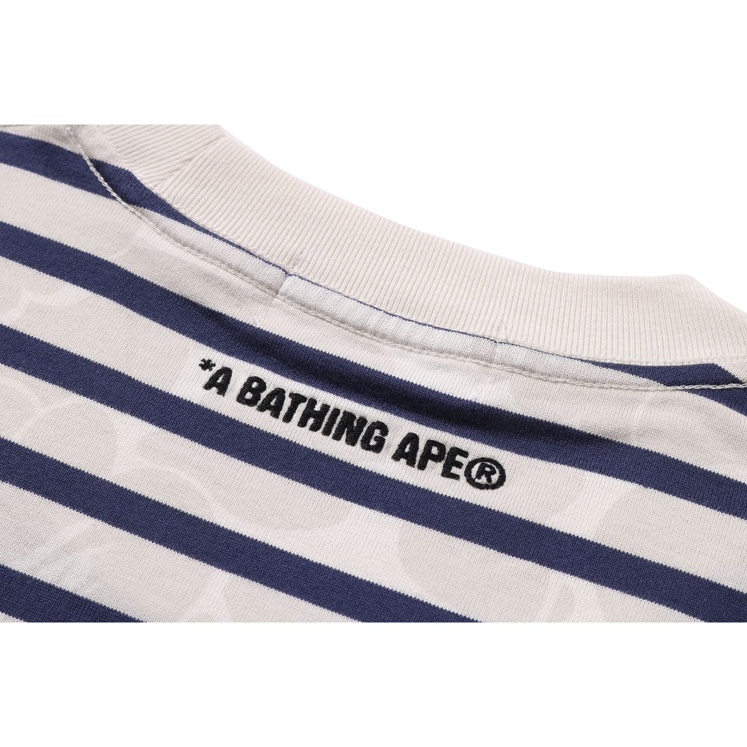 【A BATHING APE】SOLID CAMO STRIPE ONE POINT RELAXED FIT TEE SOLID CAMO STRIPE ONE POINT RELAXED FIT TEE | bape.com