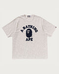 WASHED CLOUD CAMO COLLEGE RELAXED FIT TEE MENS