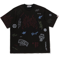 OVERALL PRINT RELAXED FIT TEE MENS