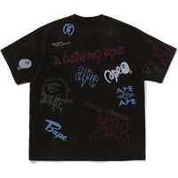 OVERALL PRINT RELAXED FIT TEE MENS