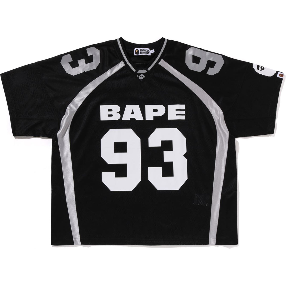 LINE CAMO JACQUARD RELAXED FIT FOOTBALL JERSEY MENS
