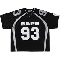 LINE CAMO JACQUARD RELAXED FIT FOOTBALL JERSEY MENS
