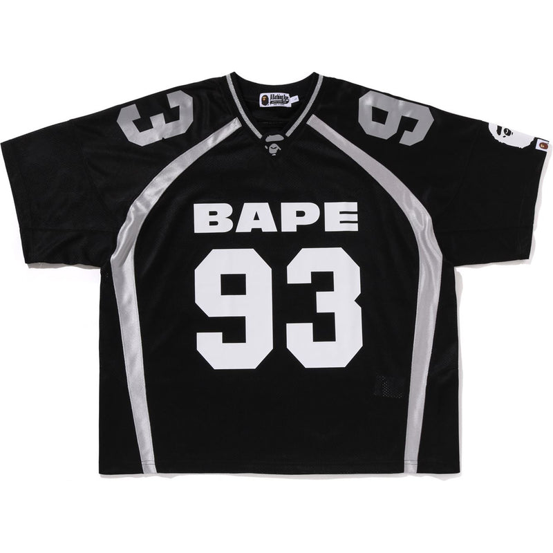 LINE CAMO JACQUARD RELAXED FIT FOOTBALL JERSEY MENS