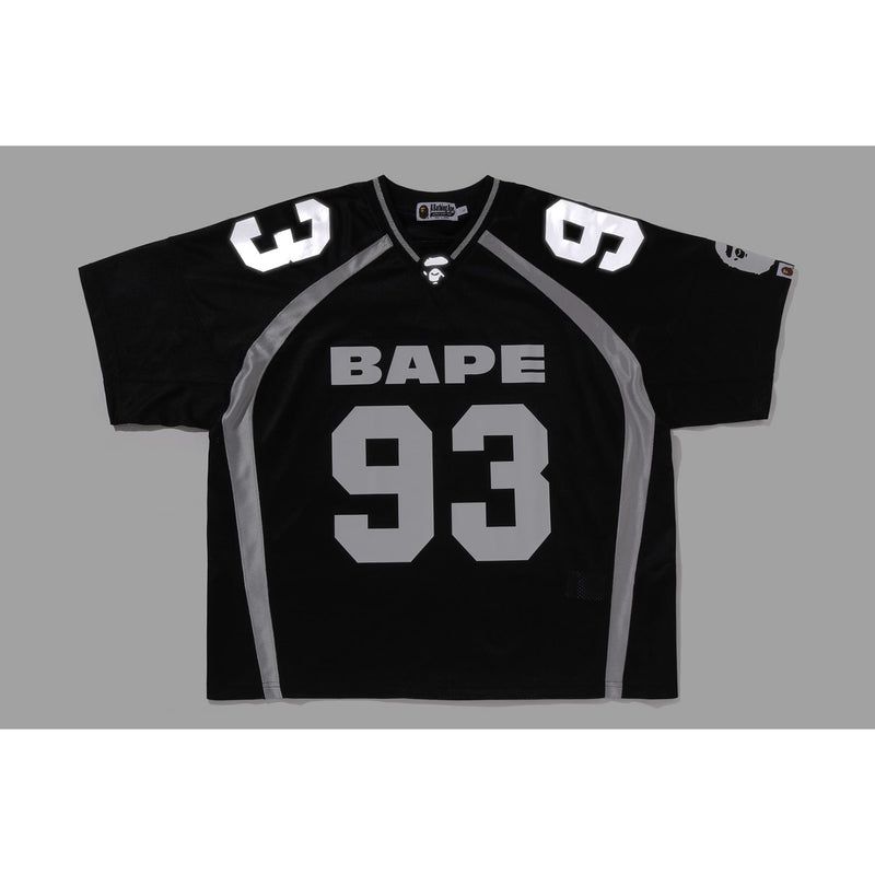 LINE CAMO JACQUARD RELAXED FIT FOOTBALL JERSEY MENS