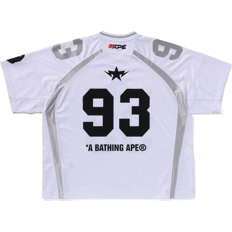 LINE CAMO JACQUARD RELAXED FIT FOOTBALL JERSEY MENS