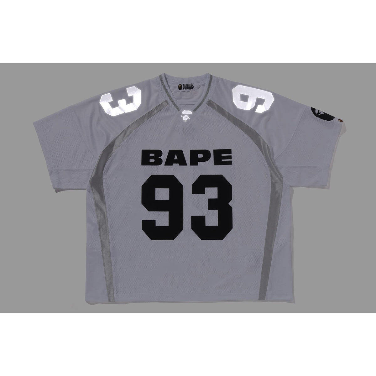 LINE CAMO JACQUARD RELAXED FIT FOOTBALL JERSEY MENS