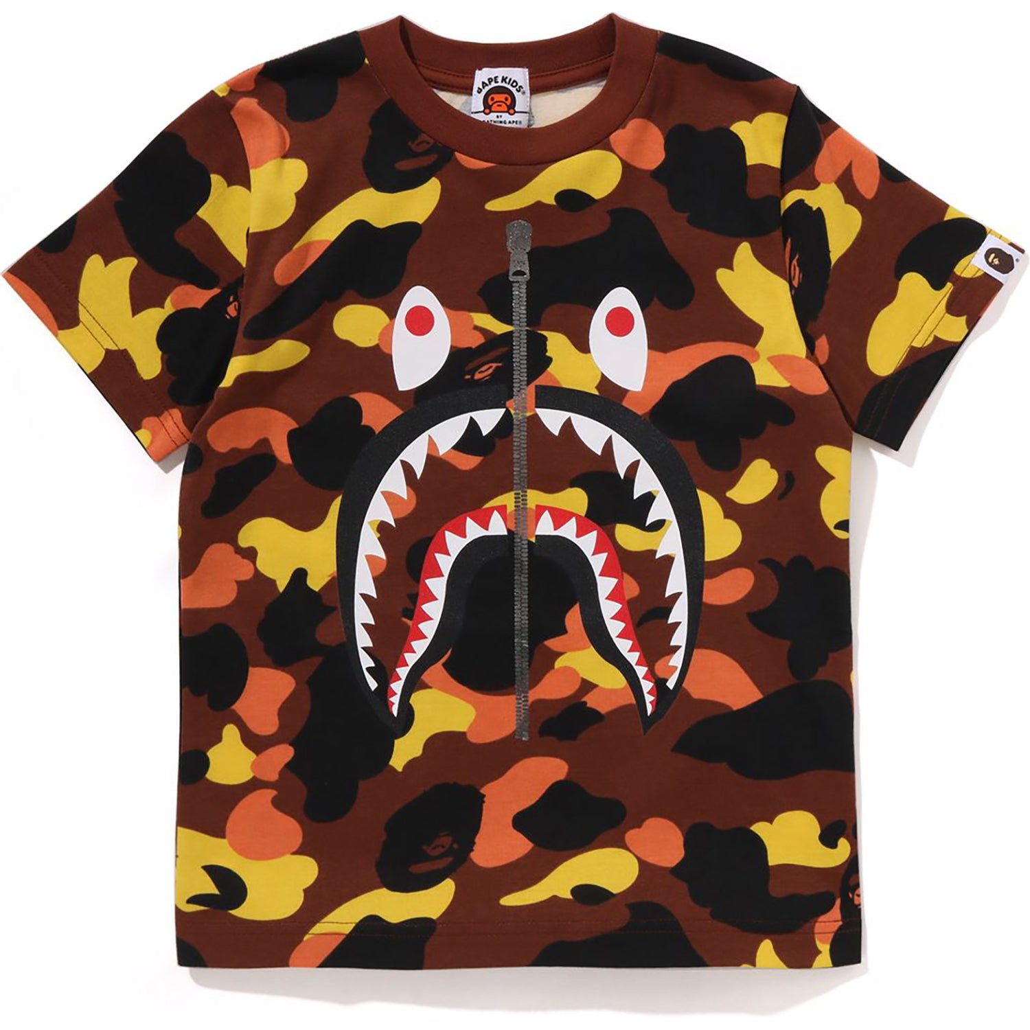 1ST CAMO SHARK TEE KIDS – us.bape.com