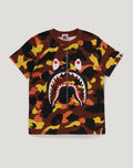1ST CAMO SHARK TEE KIDS