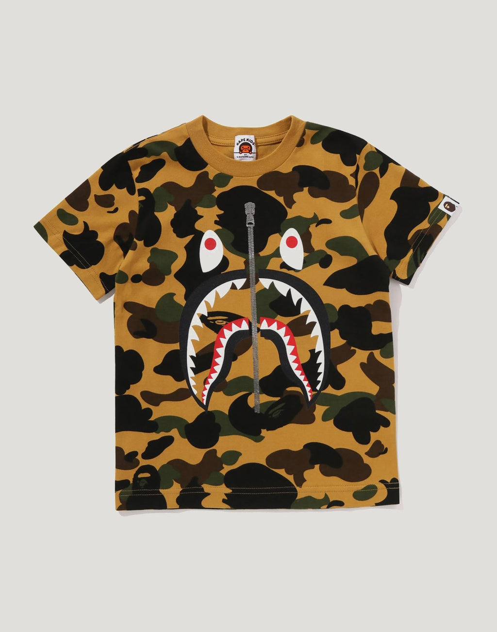 1ST CAMO SHARK TEE KIDS