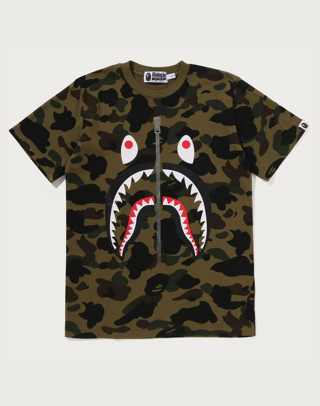 1ST CAMO SHARK TEE JR KIDS