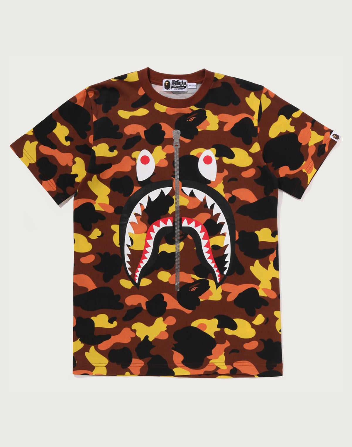 1ST CAMO SHARK TEE JR KIDS