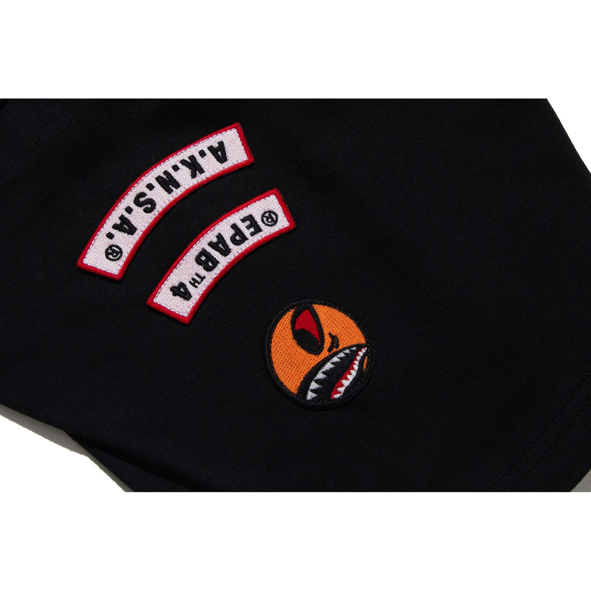 BAPE BY KAZUKI KURAISHI MULTI PATCH MILITARY TEE MENS