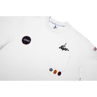 BAPE BY KAZUKI KURAISHI MULTI PATCH MILITARY TEE MENS