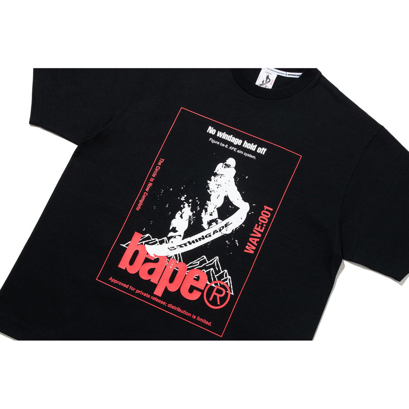 BAPE BY KAZUKI KURAISHI SKATE RELAXED FIT TEE MENS