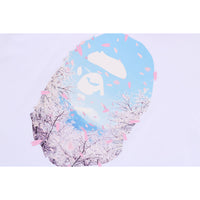 SAKURA PHOTO APE HEAD MINI TEE LADIES