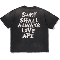 BAPE X SAINT MXXXXXX S.S.A.L.A TEE MENS