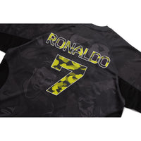 BAPE X CR7 LIFE ALL OVER PRINT MULTI LOGO RELAXED FIT JERSEY MENS