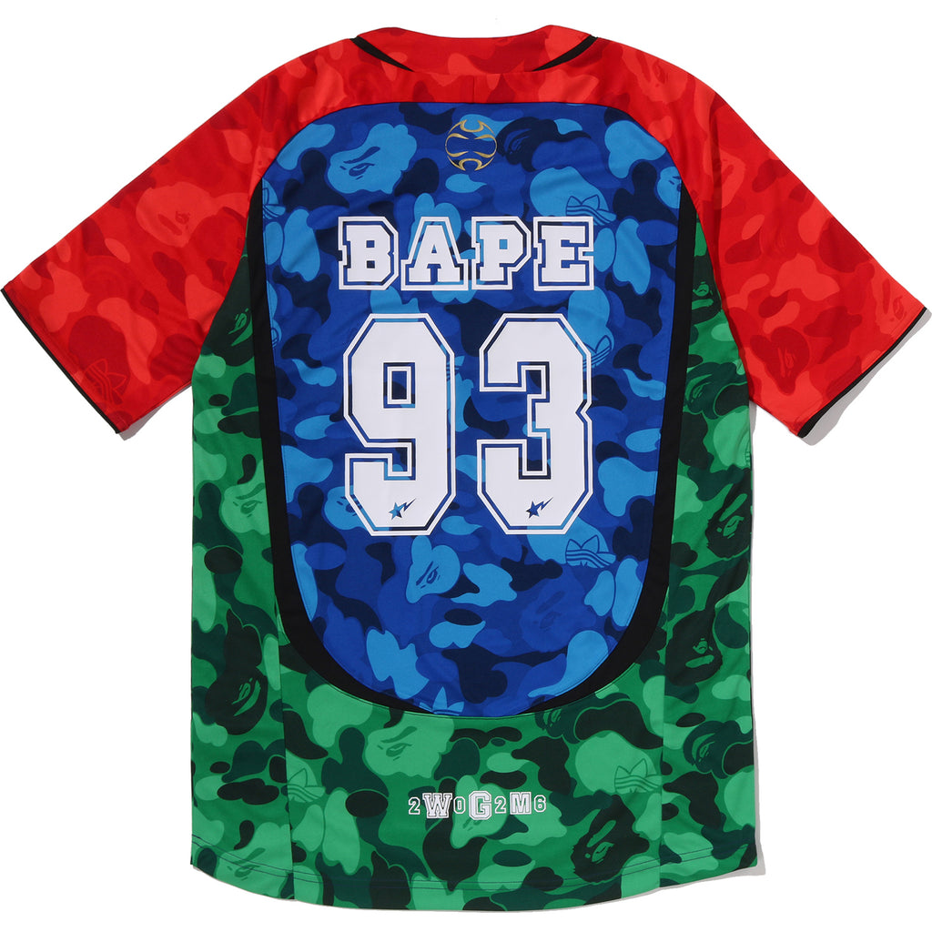 BAPE X ADIDAS SS26 WORLD CUP COLLECTION HOME JERSEY M