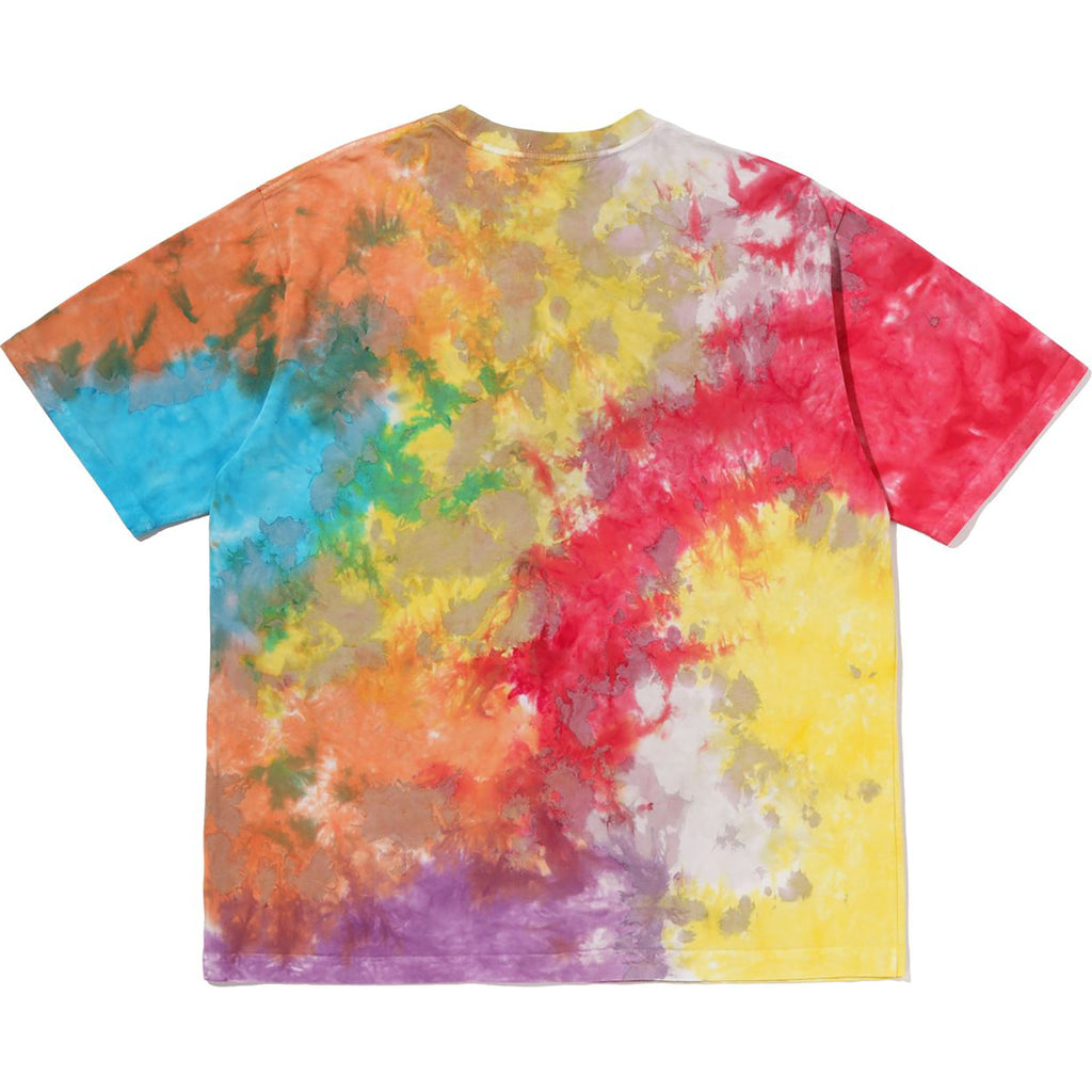 TIE DYE COLLEGE RELAXED FIT TEE MENS