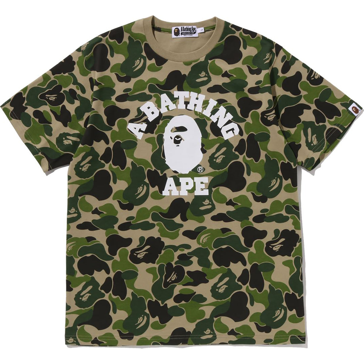 ABC CAMO COLLEGE TEE MENS