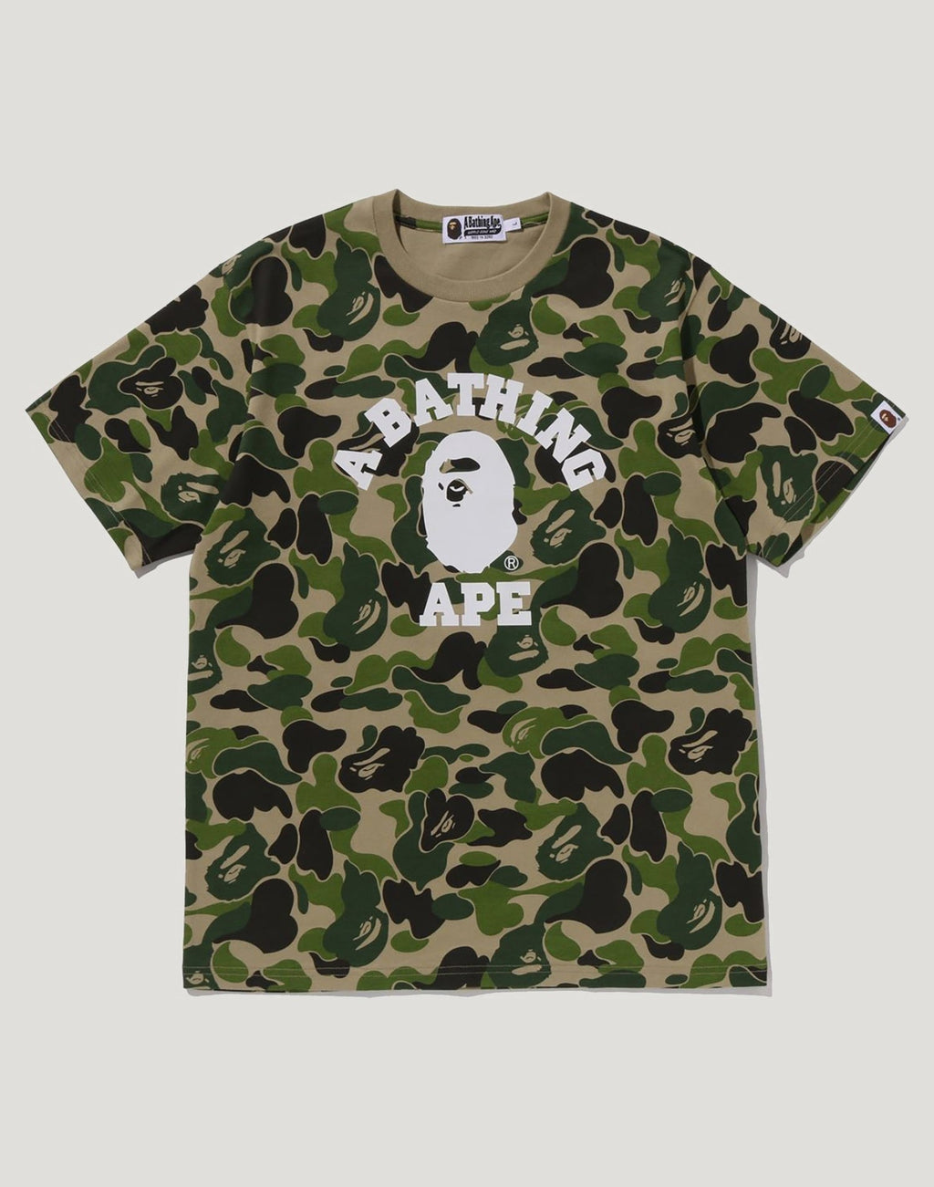 ABC CAMO COLLEGE TEE MENS