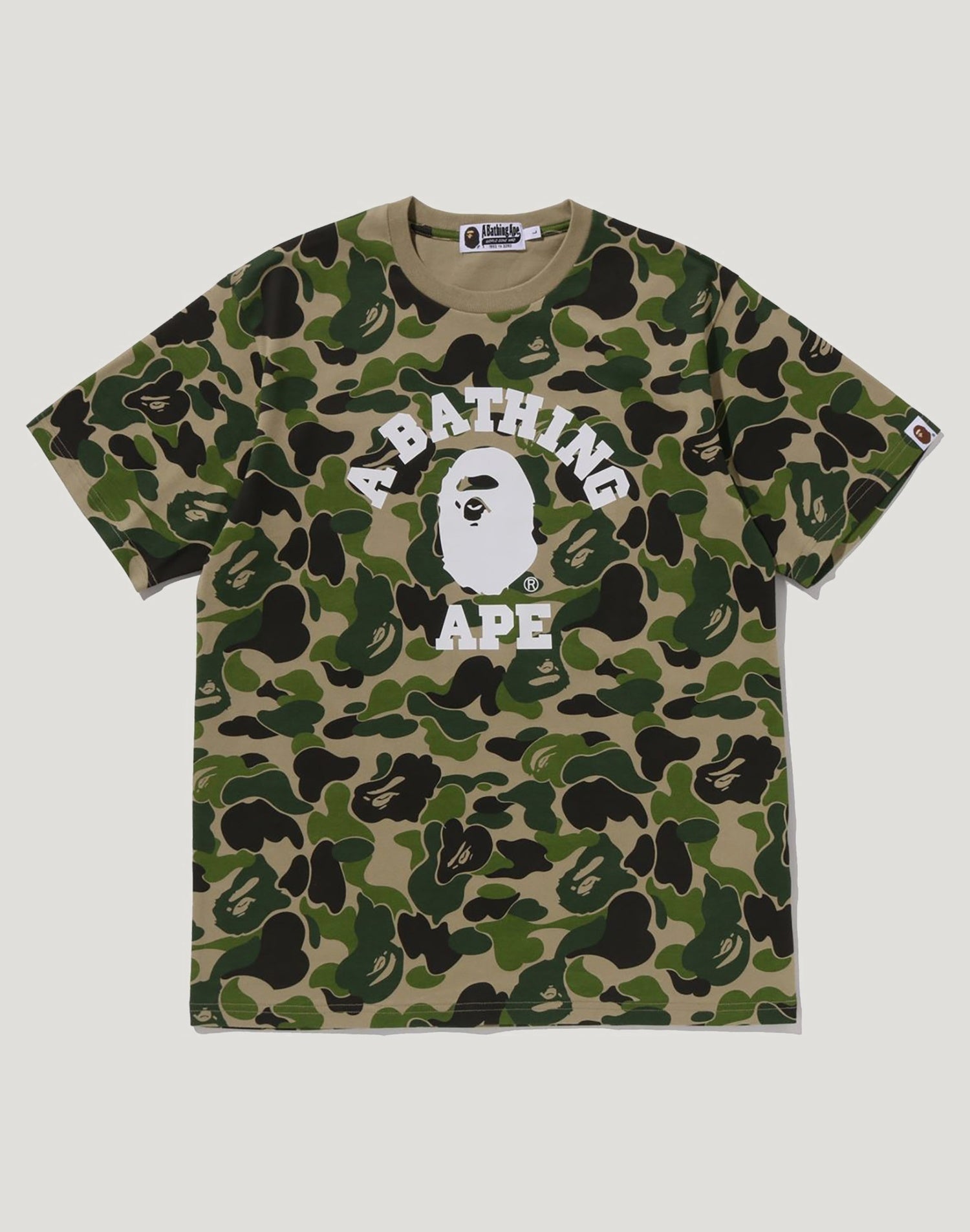 ABC CAMO COLLEGE TEE MENS