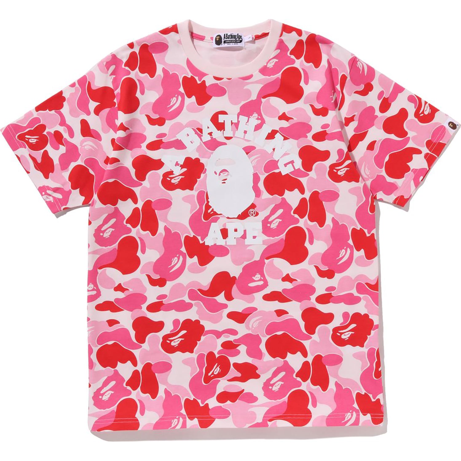 ABC CAMO COLLEGE TEE MENS – us.bape.com