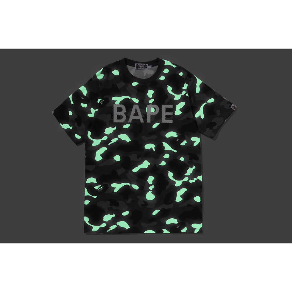 CITY CAMO RHINESTONE BAPE LOGO TEE MENS