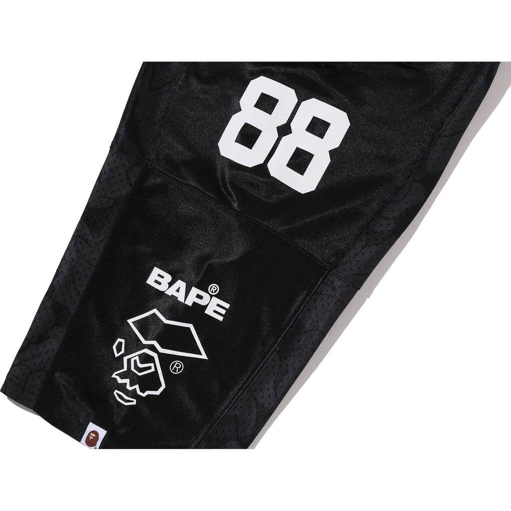 SOLID CAMO MULTI LOGO RELAXED FIT FOOTBALL JERSEY TEE MENS