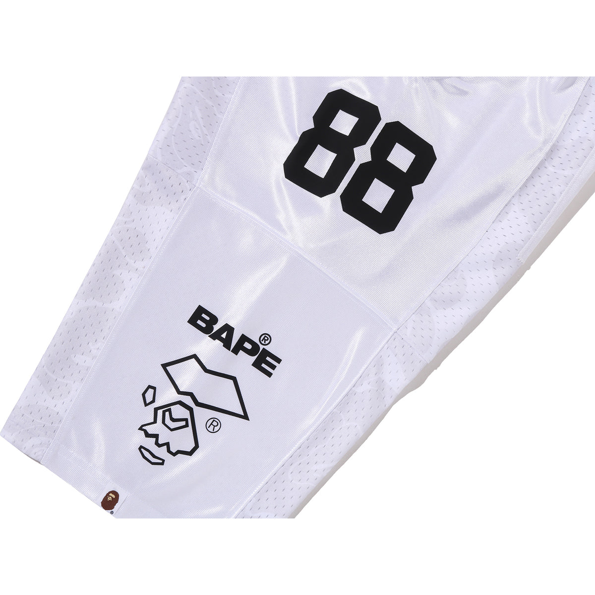 SOLID CAMO MULTI LOGO RELAXED FIT FOOTBALL JERSEY TEE MENS